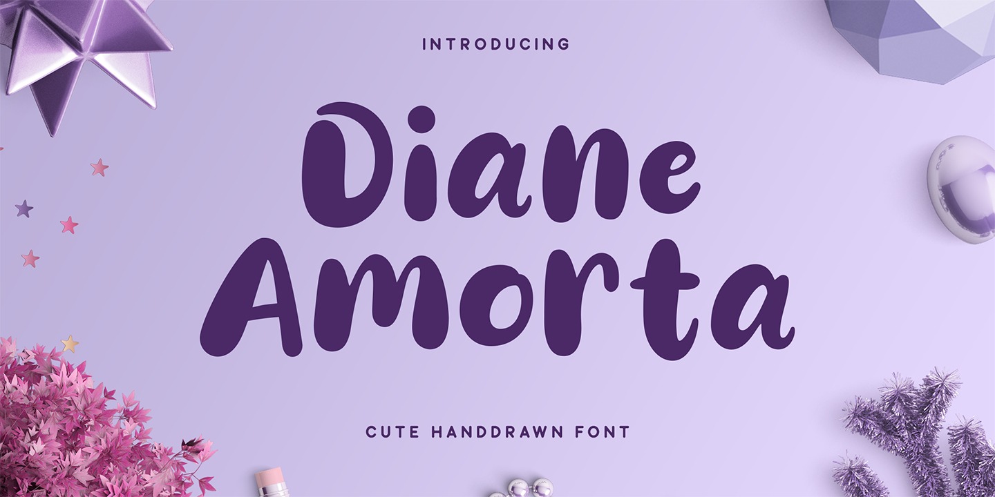 Шрифт Diane Amorta